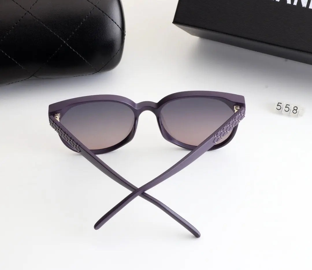 5 Colors Purple Lens Cat Eyes Sunglasses product image 4, provided for visual reference and product detail review