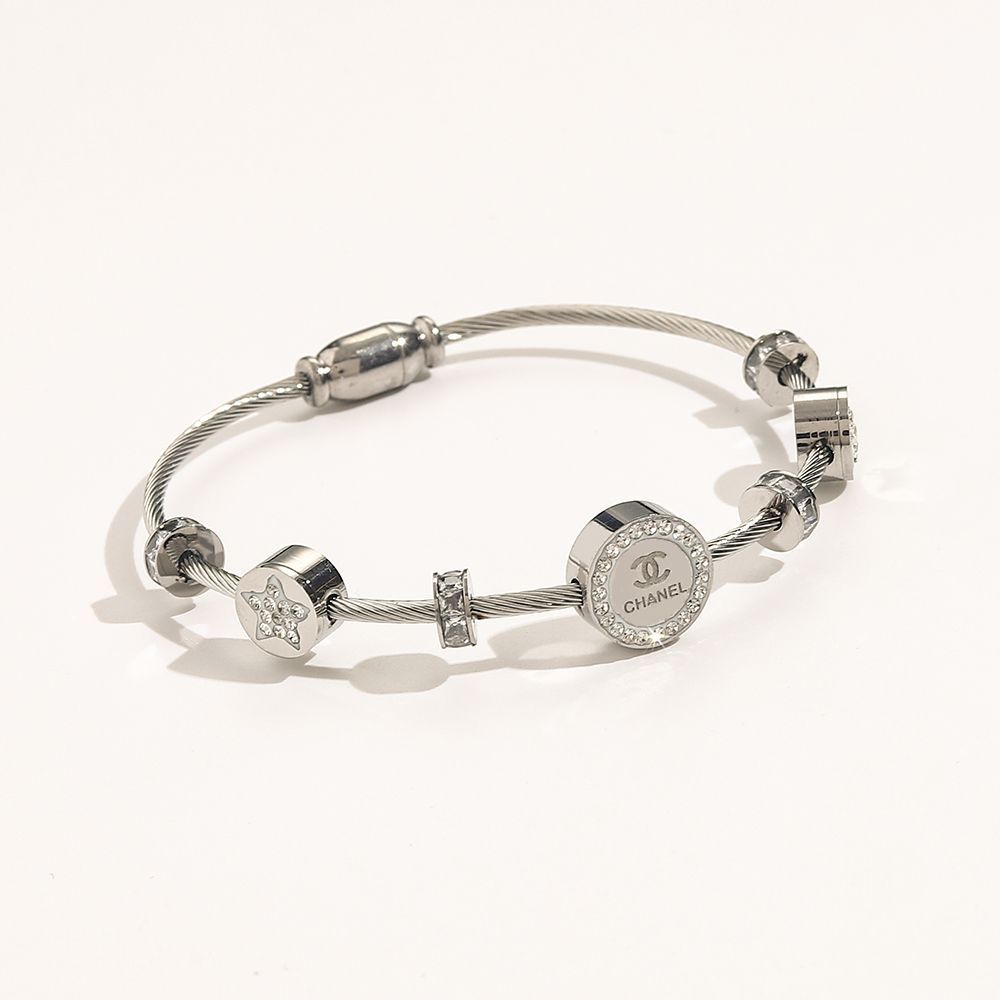 Titanium steel bracelet product image 2, provided for visual reference and product detail review