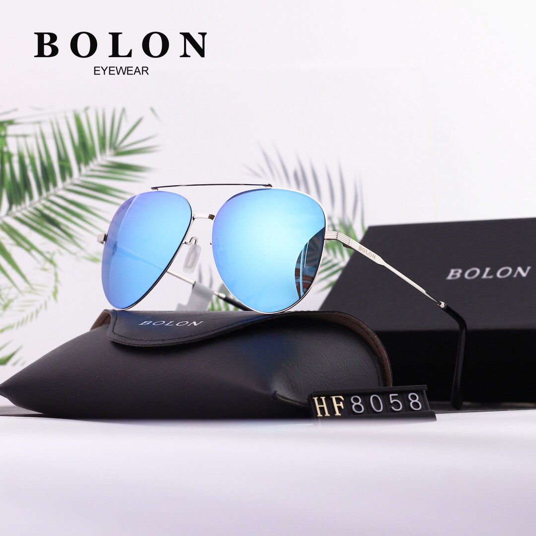 5 Colors Double Bridge Metal Frame Watermark Lens Sunglasses product image 3, provided for visual reference and product