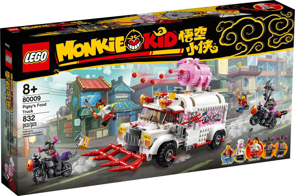 80009 LEGO Pigsy's Food Truck OPEN BOX NEW product image 1, provided for visual reference and product detail review