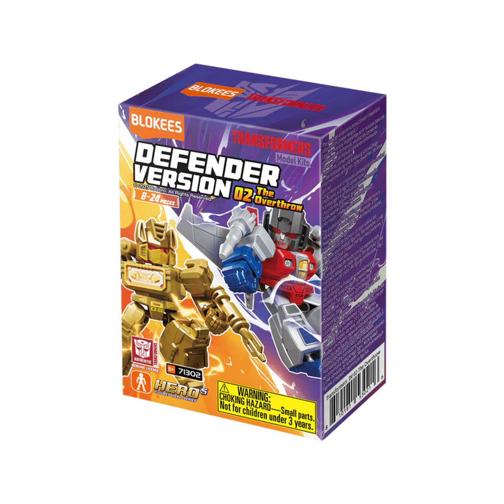 Blokees Transformers Model Kits Defender Version #02 The Overthrow Mystery Box Trading Figure Set of 12 product image 3,