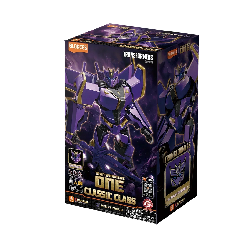 Blokees Transformers Classic Class #20 Megatronus (Transformers One) Model Kit product image 5, provided for visual