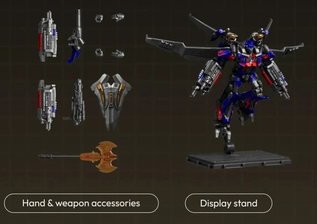 Blokees Transformers Classic Class #21 DX Jet Wing Optimus Prime Deluxe Edition Model Kit product image 5, provided for