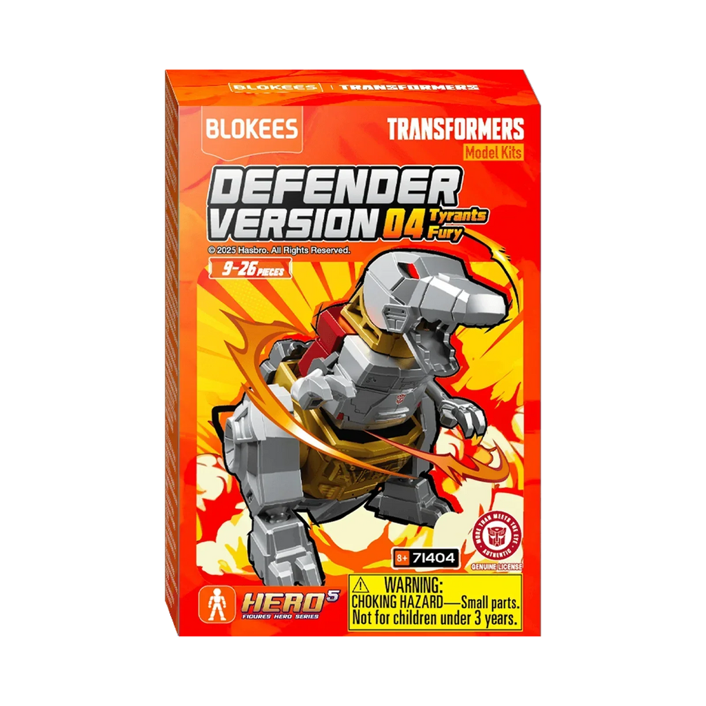Blokees Transformers Model Kits Defender Version #04 Tyrants Fury Mystery Box Trading Figure Set of 12 product image 15,
