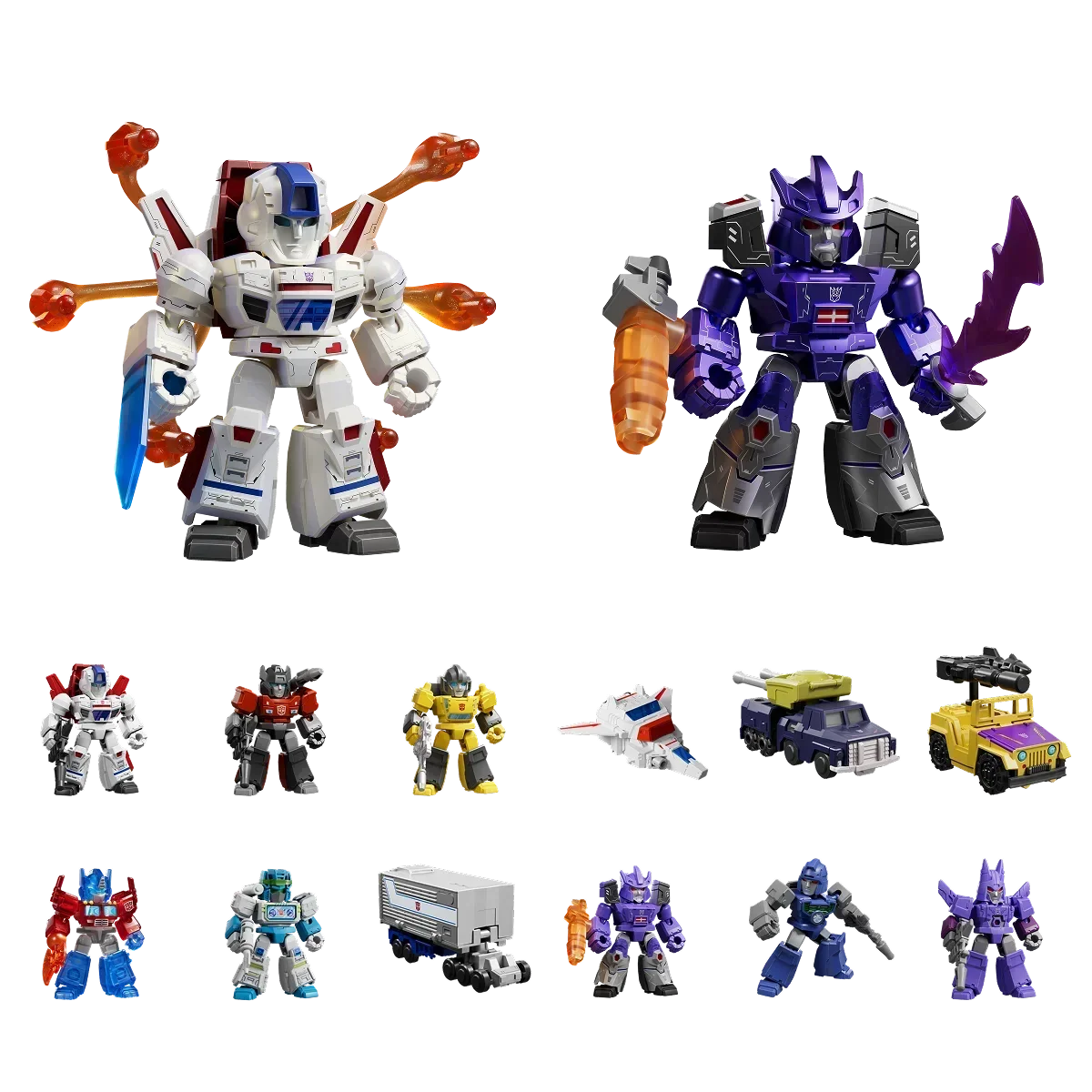 Blokees Transformers Model Kits Defender Version #05 Traitor to Tyranny Mystery Box Trading Figure Set of 12 product image