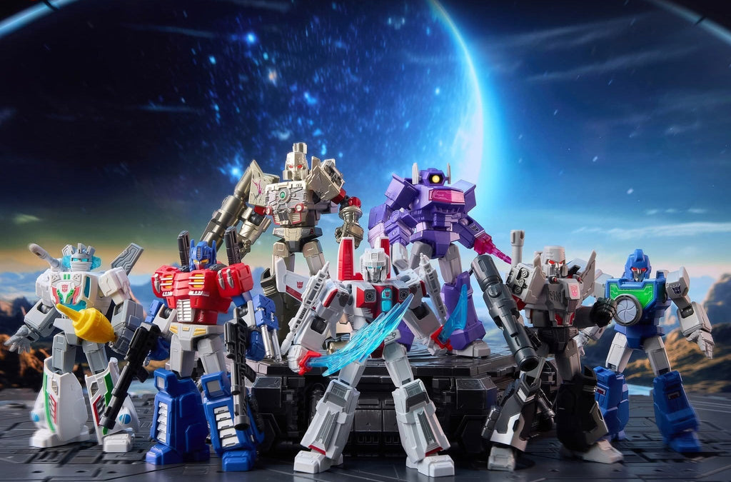 Blokees Transformers Model Kits Shining Version #04 Spark of Deception Box Trading Figure Set of 6 product image 2, provided
