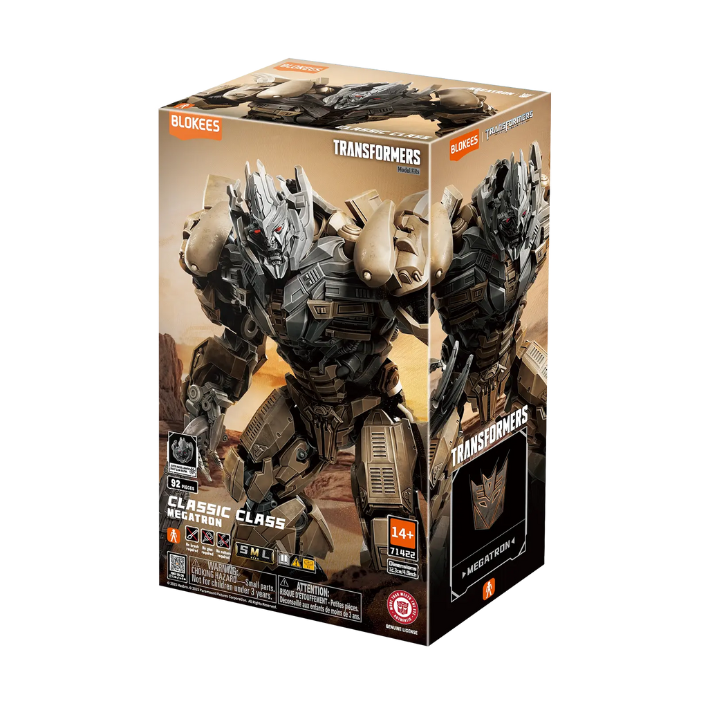 Blokees Transformers Classic Class #22 Megatron (Transformers Dark of the Moon) Model Kit product image 8, provided for