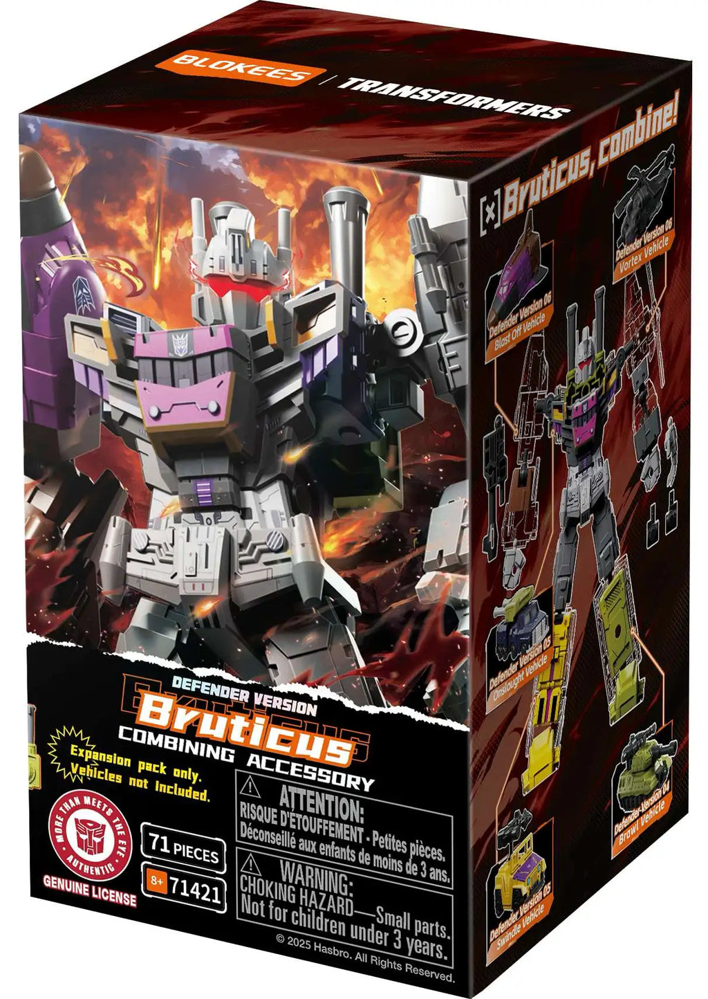 Blokees Transformers Model Kits Defender Version Bruticus Combining Accessory Kit product image 3, provided for visual