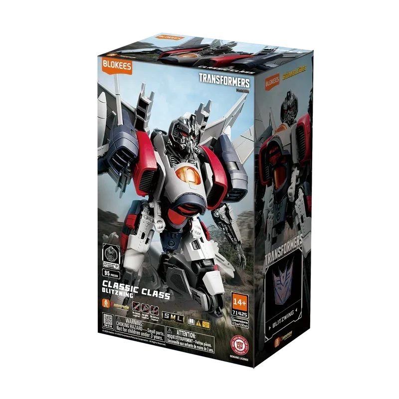 Blokees Transformers Classic Class #25 Blitzwing (Bumblebee) Model Kit product image 7, provided for visual reference and