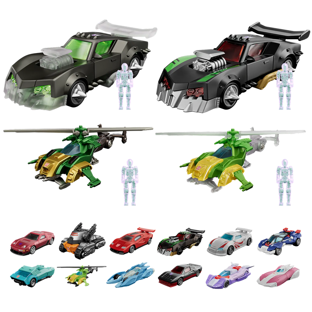 Blokees Transformers Model Kits Blokees Wheels C03 Wreck N Rule 2 Box Trading Figure Set of 12
