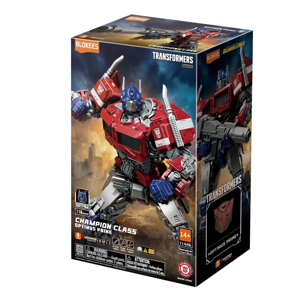 Blokees Transformers Champion Class #26 Optimus Prime (Bumblebee) Model Kit product image 7, provided for visual reference
