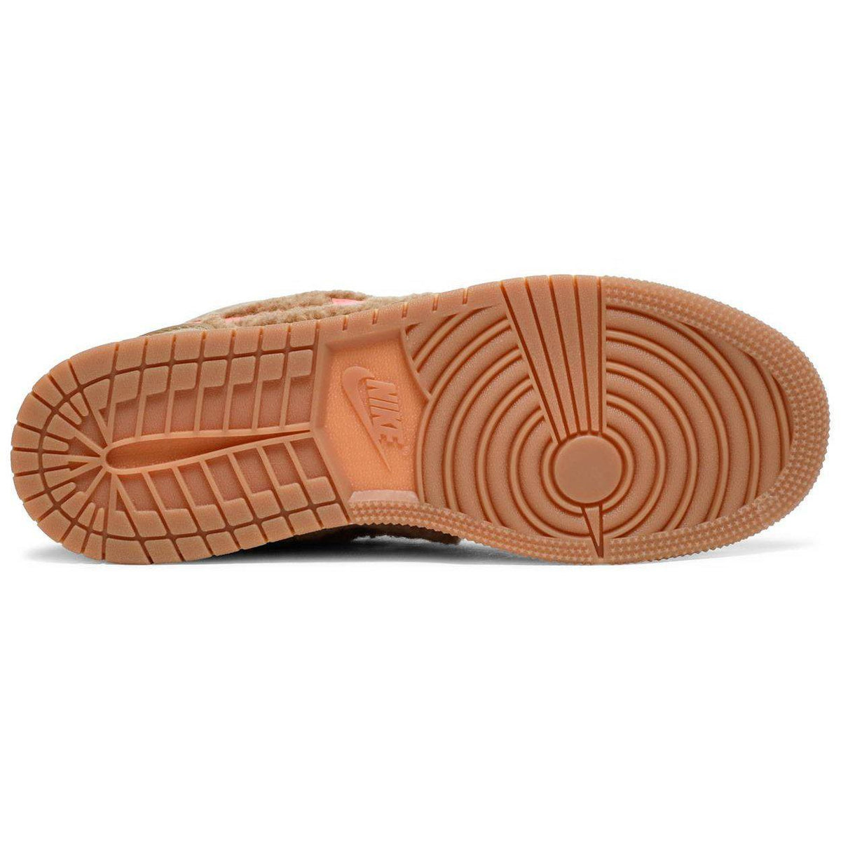 NIKE Air Jordan 1 Low Utility GS 'Teddy Bear' product image 4, provided for visual reference and product detail review