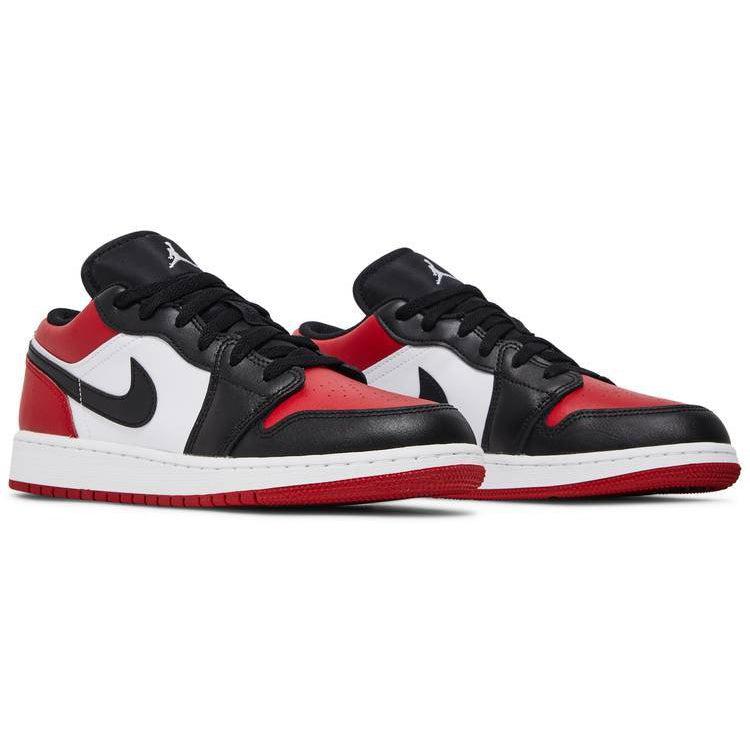 Nike Jordan 1 Low Bred Toe (GS) product image 5, provided for visual reference and product detail review