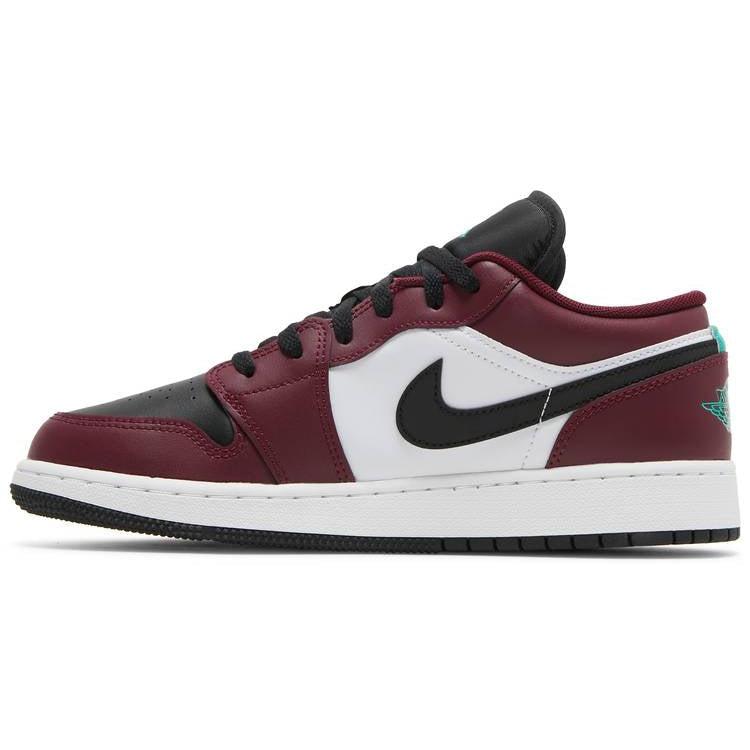 Nike Air Jordan 1 Low SE GS 'Dark Beetroot' product image 2, provided for visual reference and product detail review