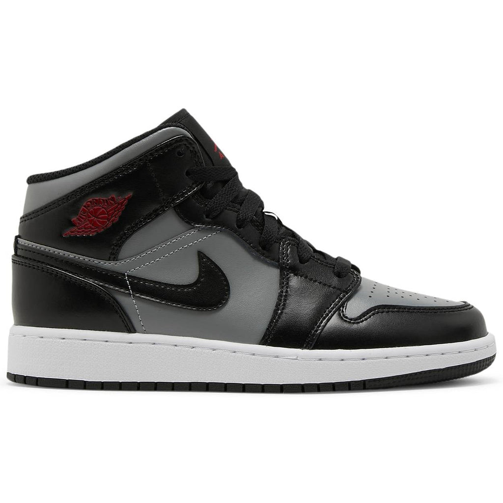 Nike Air Jordan 1 Mid GS 'Shadow' product image 1, provided for visual reference and product detail review