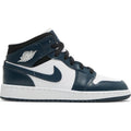 Nike Jordan 1 Mid Armory Navy (GS) product image 1, provided for visual reference and product detail review