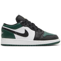 Nike Jordan 1 Low Green Toe (GS) product image 1, provided for visual reference and product detail review