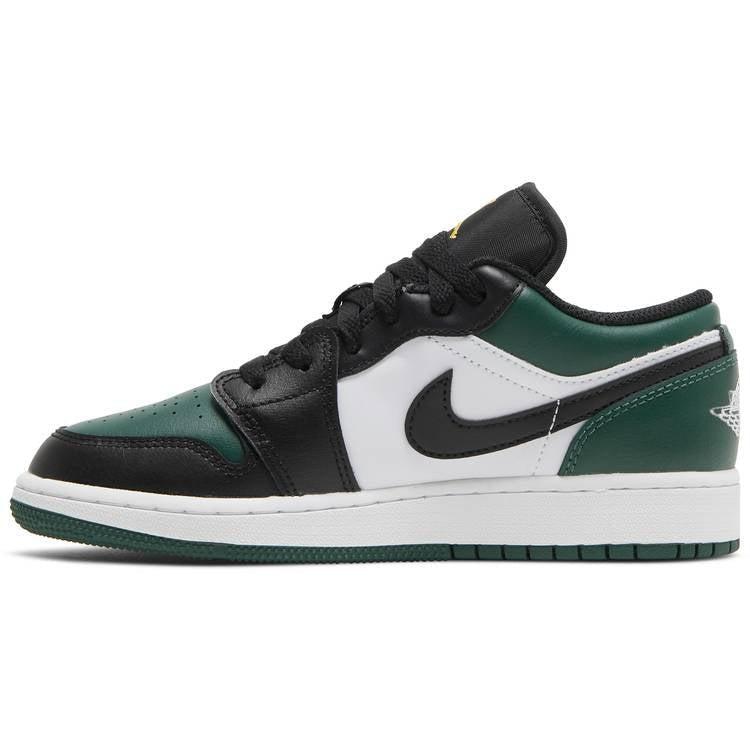 Nike Jordan 1 Low Green Toe (GS) product image 2, provided for visual reference and product detail review