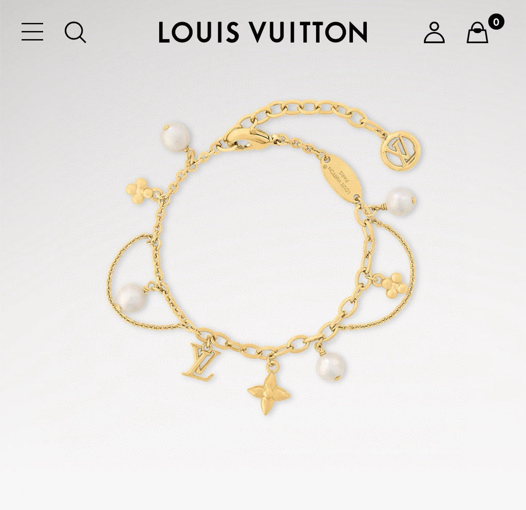 Golden Flower Pearl Bracelet & Necklace product image 8, provided for visual reference and product detail review