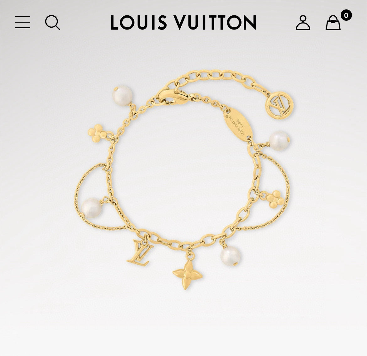 Golden Flower Pearl Bracelet & Necklace product image 8, provided for visual reference and product detail review