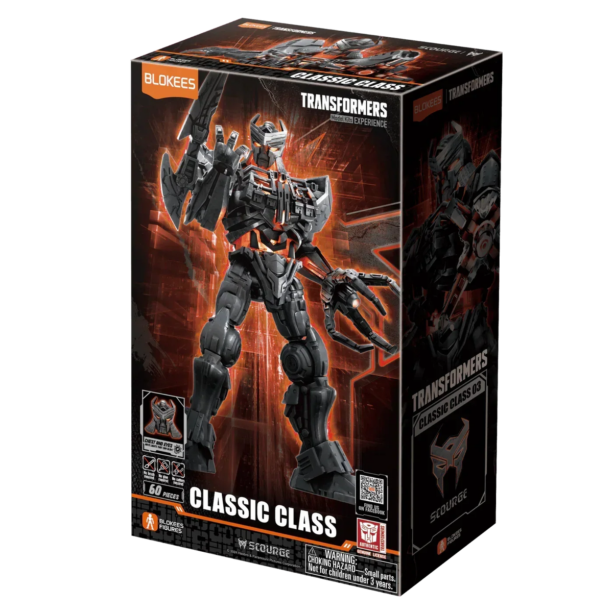 Blokees Transformers Classic Class #03 Scourge (Rise of the Beast) Model Kit product image 5, provided for visual reference