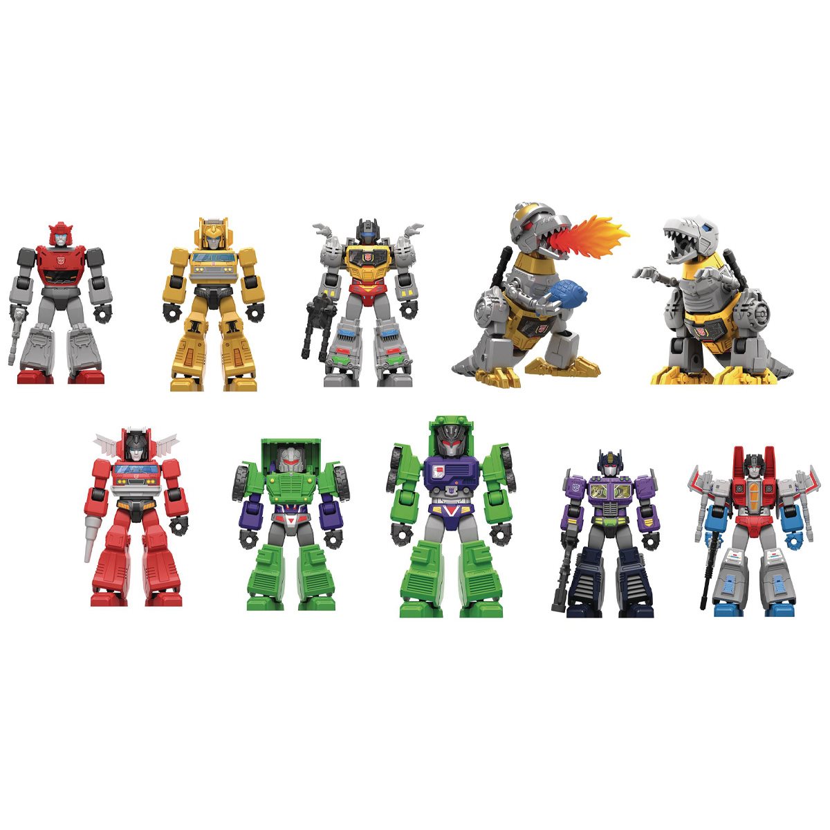 Blokees Transformers Model Kits Experience Galaxy Version #02 SOS Mystery Box Trading Figure Set of 9 product image 1,