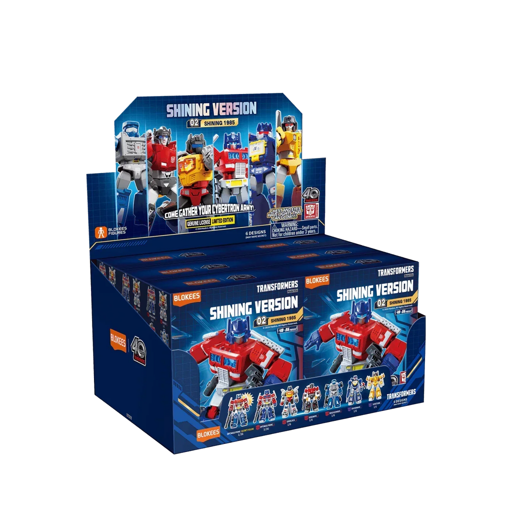 Blokees Transformers Model Kits Shining Version #02 Shining 1985 Mystery Box Trading Figure Set of 6 product image 2,