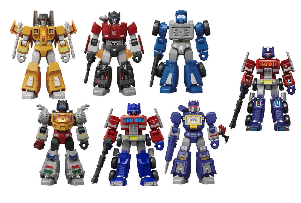 Blokees Transformers Model Kits Shining Version #02 Shining 1985 Mystery Box Trading Figure Set of 6 product image 1,
