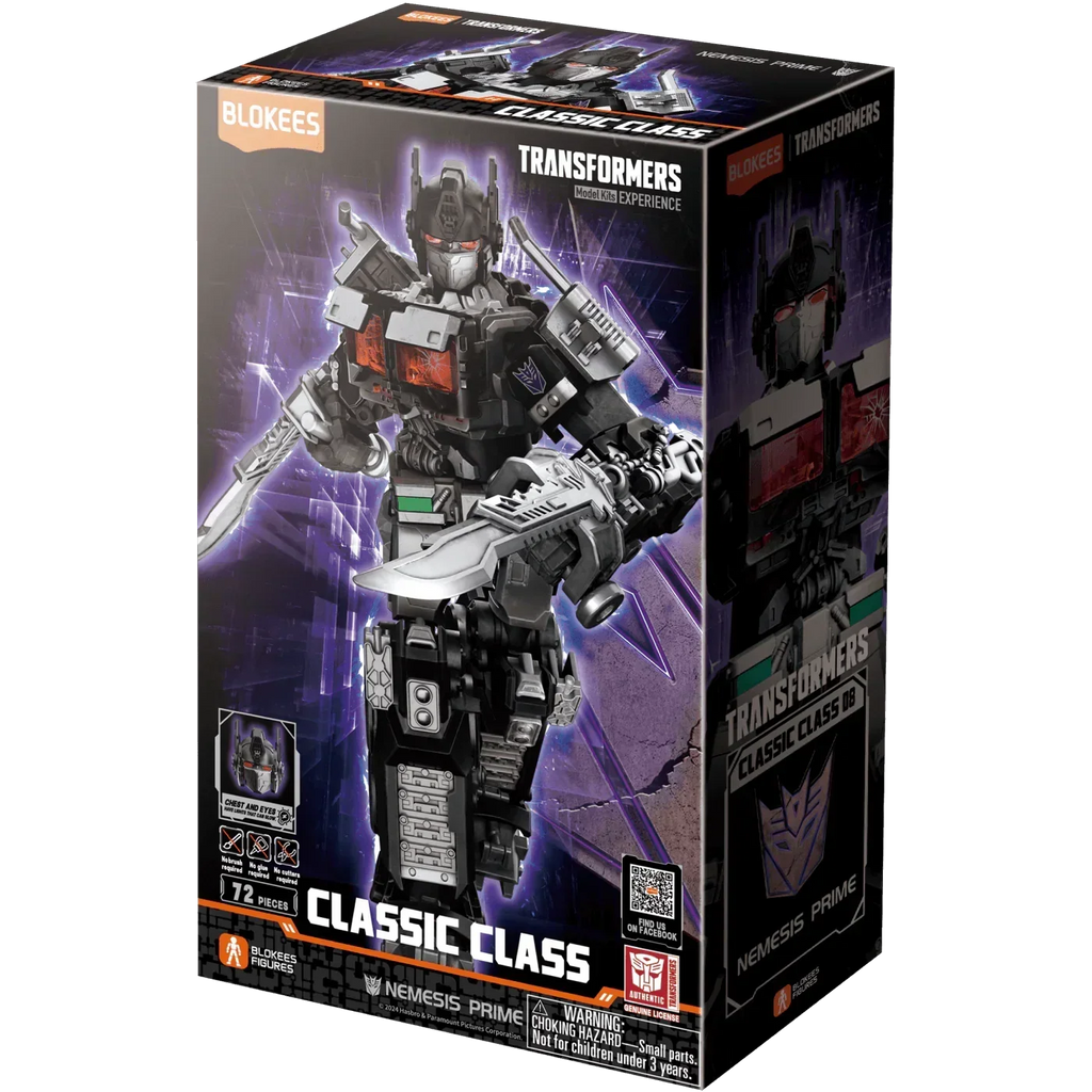 Blokees Transformers Classic Class #08 Nemesis Prime (Rise of the Beast) Model Kit product image 5, provided for visual