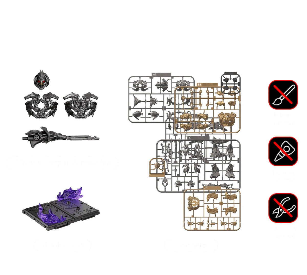 Blokees Transformers Classic Class #10 Megatron (Transformers 2007) Model Kit product image 5, provided for visual reference