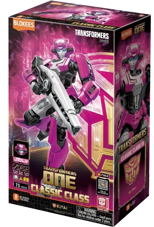 Blokees Transformers Classic Class #13 Elita-1 (Transformers One) Model Kit product image 5, provided for visual reference