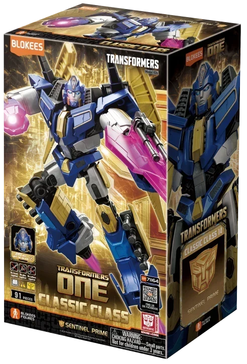 Blokees Transformers Classic Class #14 Sentinel Prime (Transformers One) Model Kit product image 8, provided for visual