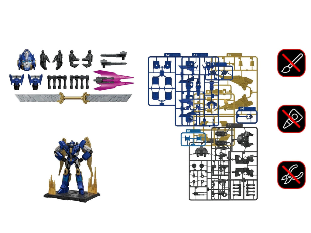 Blokees Transformers Classic Class #14 Sentinel Prime (Transformers One) Model Kit product image 7, provided for visual