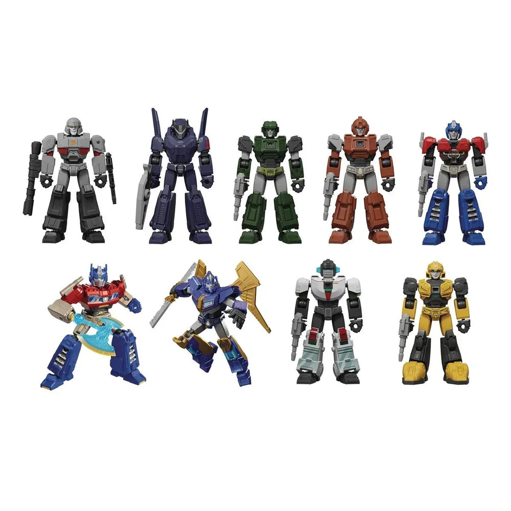 Blokees Transformers Model Kits Experience Galaxy Version #05 ONE Mystery Box Trading Figure Set of 9