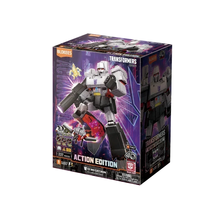 Blokees Transformers Action Edition G1 Megatron Model Kit product image 3, provided for visual reference and product detail