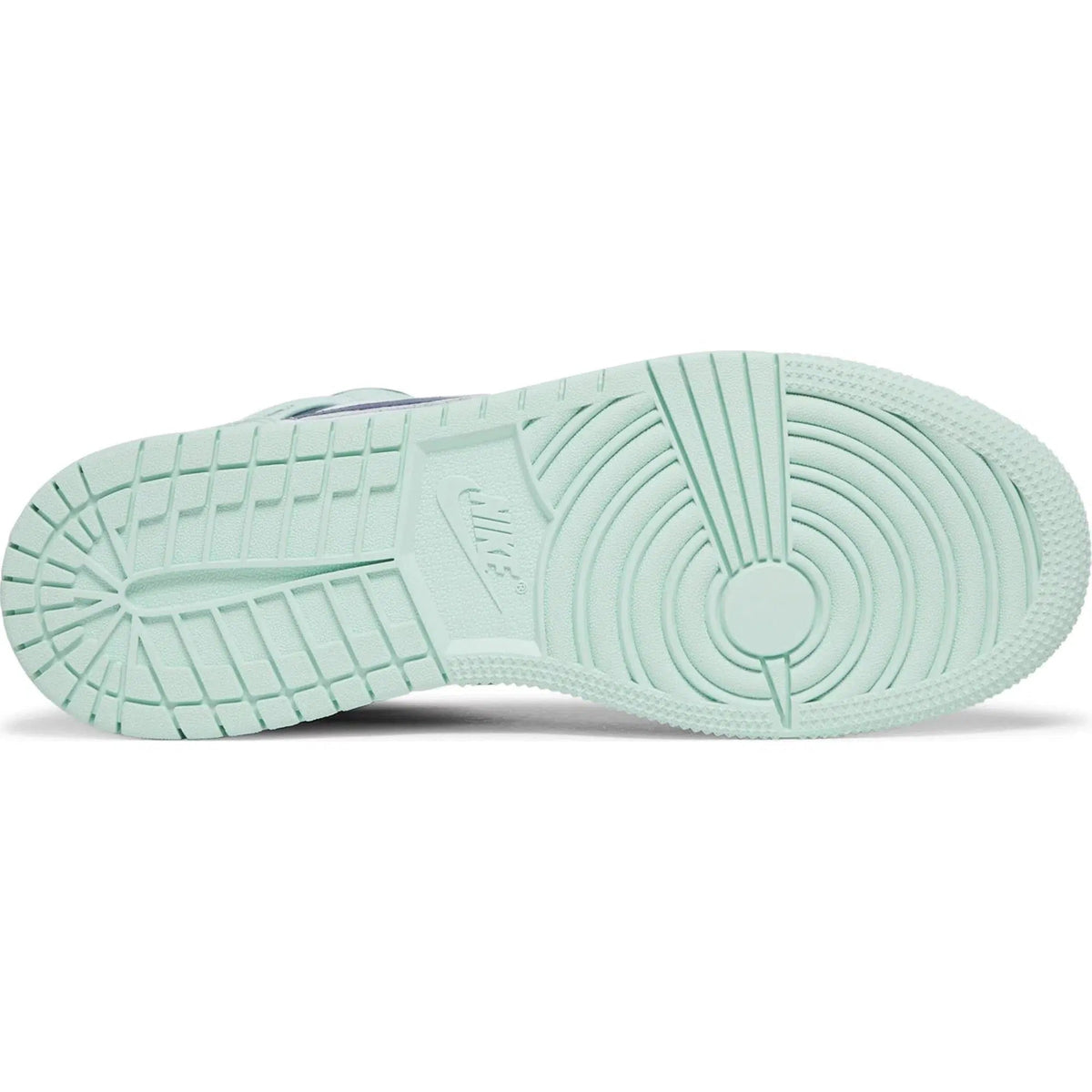Nike Air Jordan 1 Mid GS 'Blue Mint' product image 3, provided for visual reference and product detail review