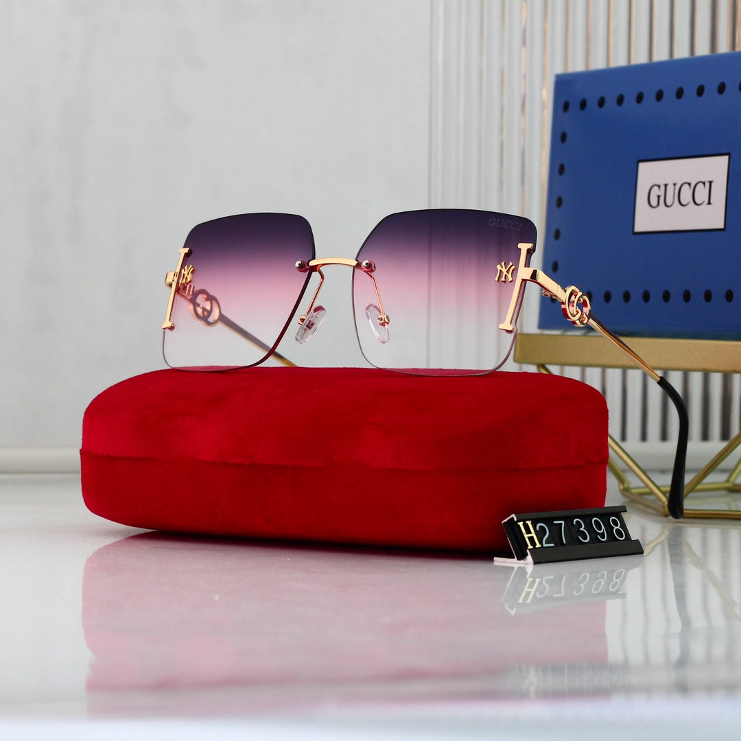 7 Colors Frameless Design Fashion Sunglasses In 2022 product image 6, provided for visual reference and product detail review
