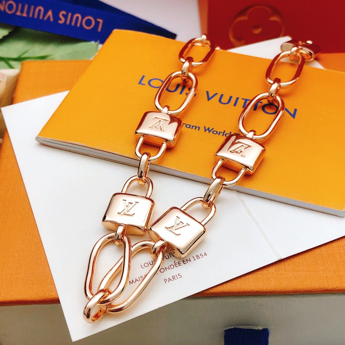 Lock Clasp Necklace product image 4, provided for visual reference and product detail review