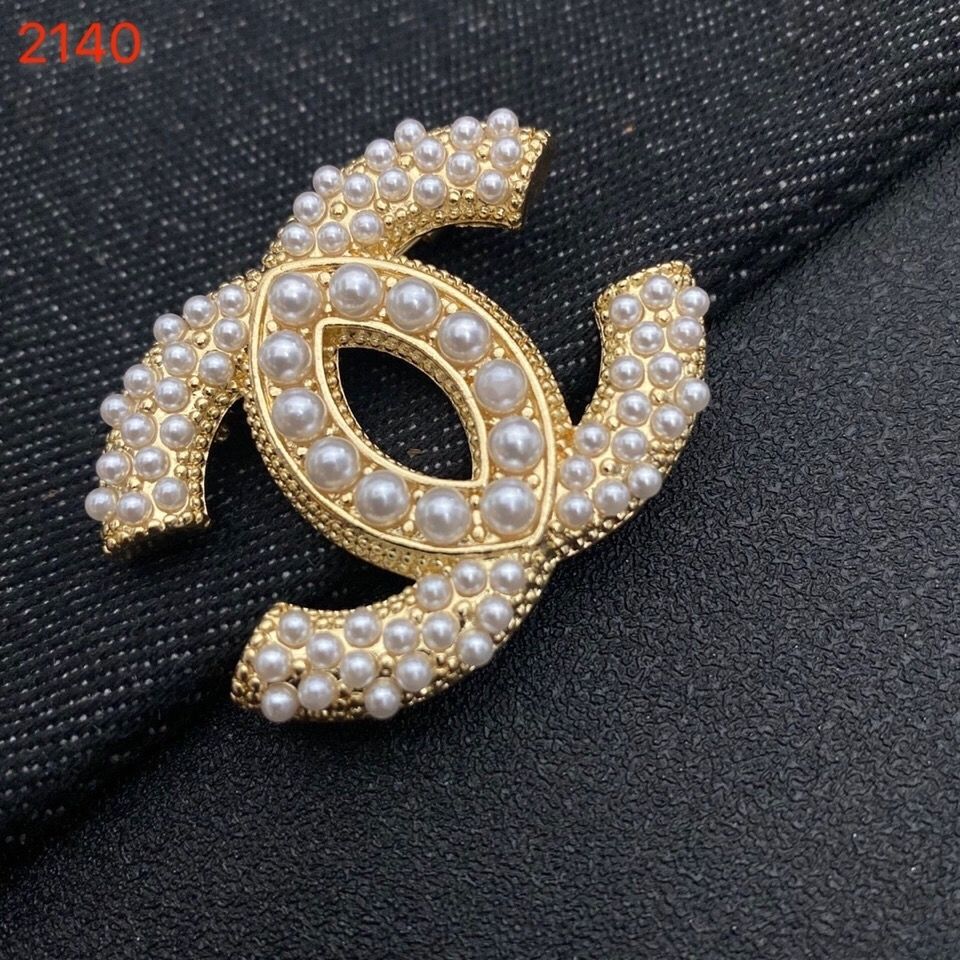 Studded letter tassel brooch product image 12, provided for visual reference and product detail review
