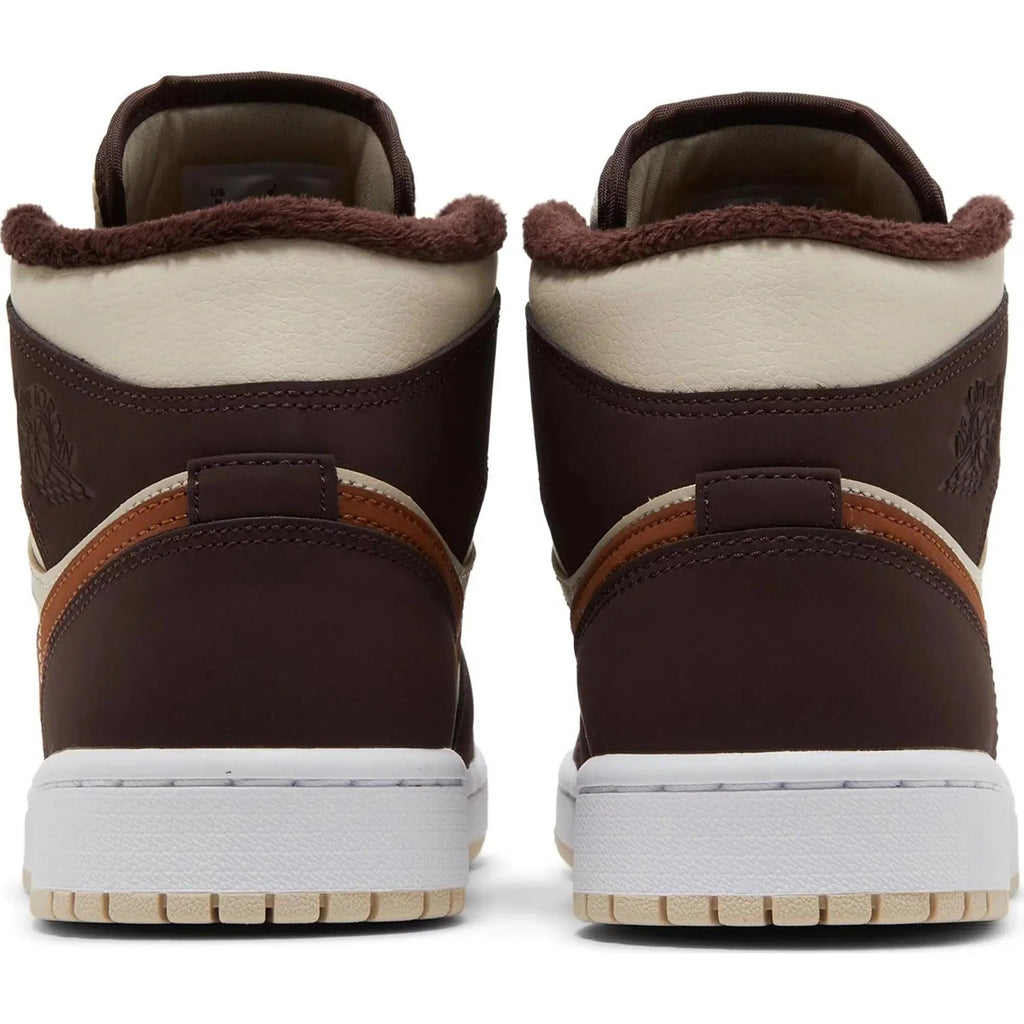 NIKE JORDAN Mid "Dark Cream Chocolate" product image 4, provided for visual reference and product detail review