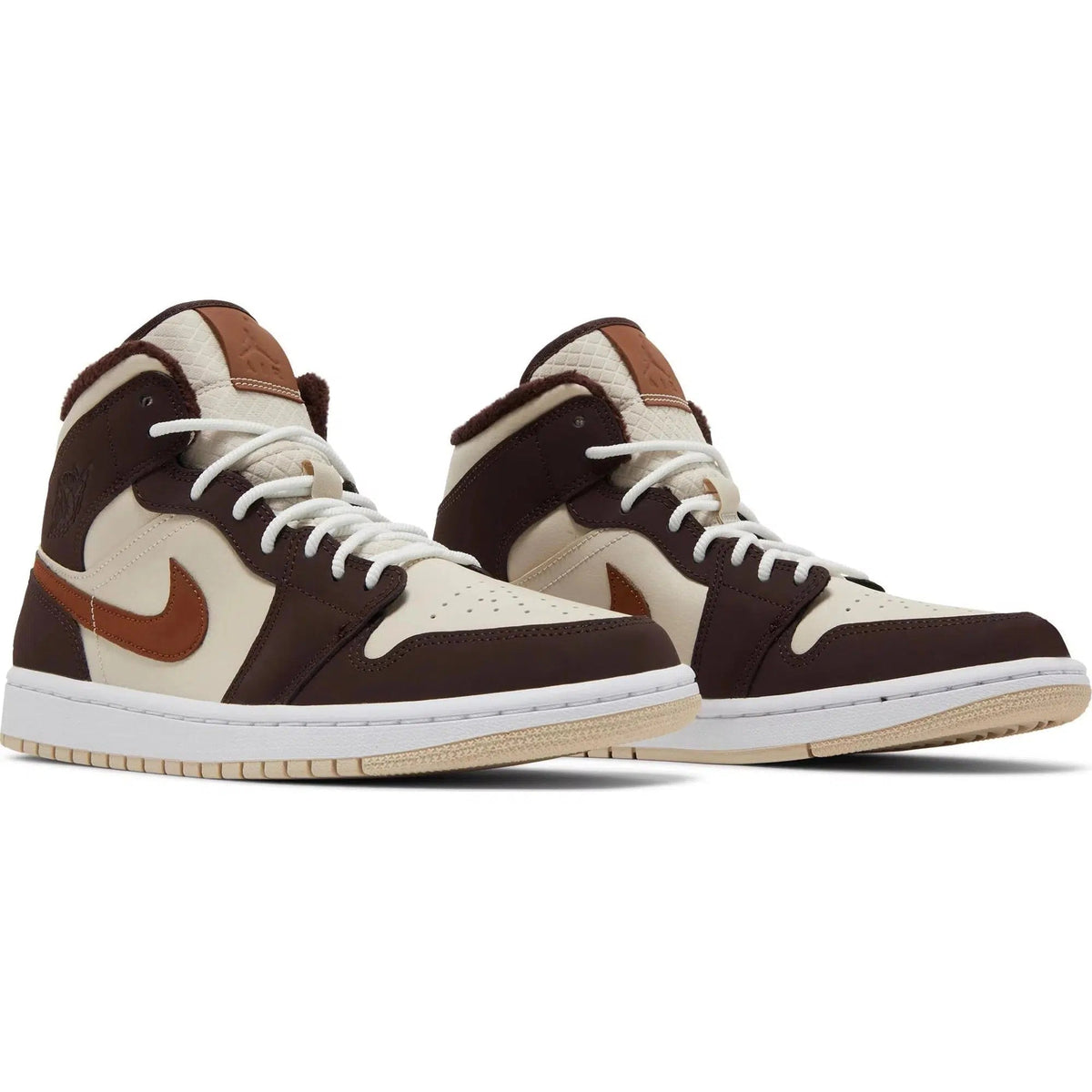NIKE JORDAN Mid "Dark Cream Chocolate" product image 5, provided for visual reference and product detail review