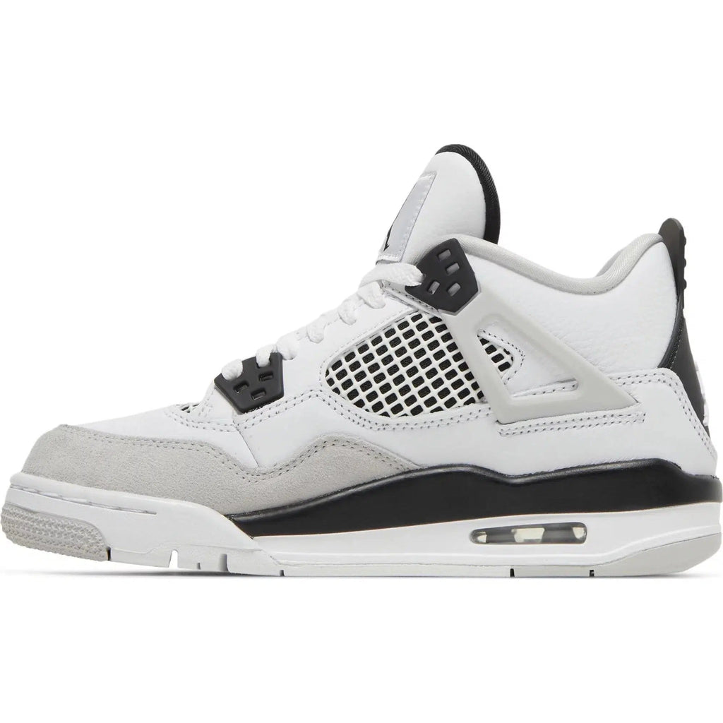 Nike Air Jordan 4 Retro GS 'Military Black' product image 2, provided for visual reference and product detail review
