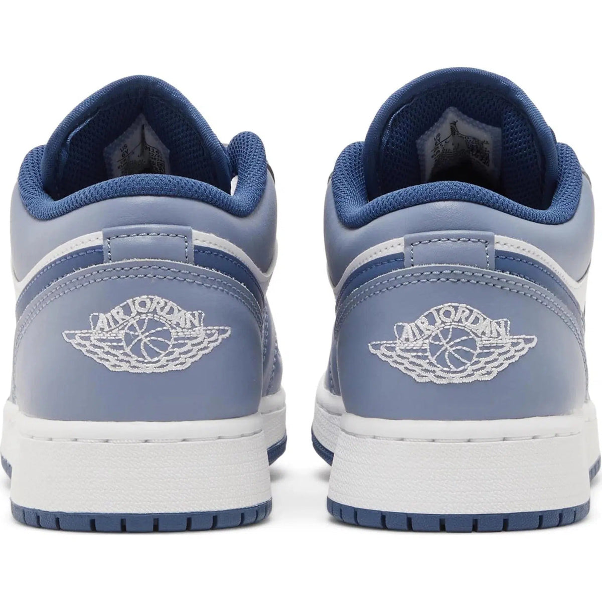 Nike Jordan 1 Low "Slate Blue Navy" GS product image 3, provided for visual reference and product detail review