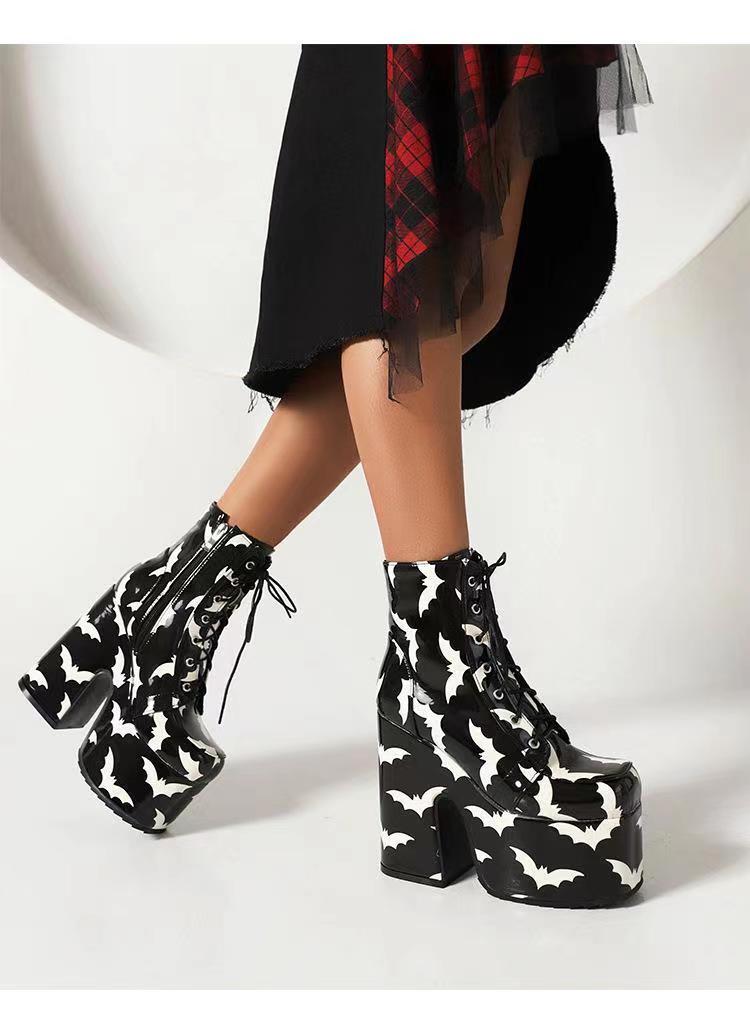 New Fashion thick sole Multiple Colors short boots product image 7, provided for visual reference and product detail review