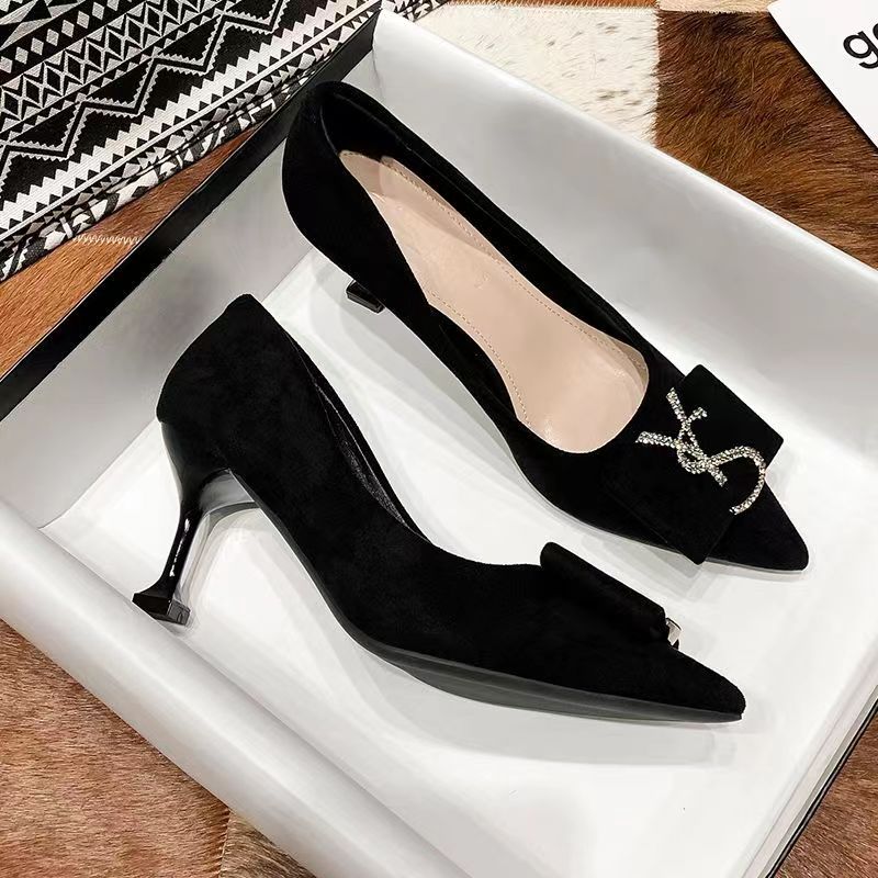 2023 Diamond pointed toe high heels product image 2, provided for visual reference and product detail review