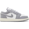 Nike Air Jordan 1 Low Vintage Grey (GS) product image 1, provided for visual reference and product detail review