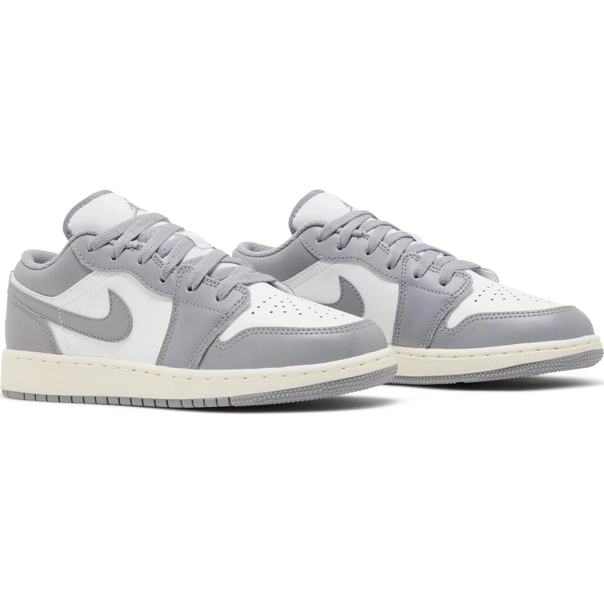 Nike Air Jordan 1 Low Vintage Grey (GS) product image 5, provided for visual reference and product detail review