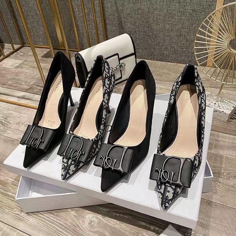2023 DO Retro pointed toe high heels product image 4, provided for visual reference and product detail review