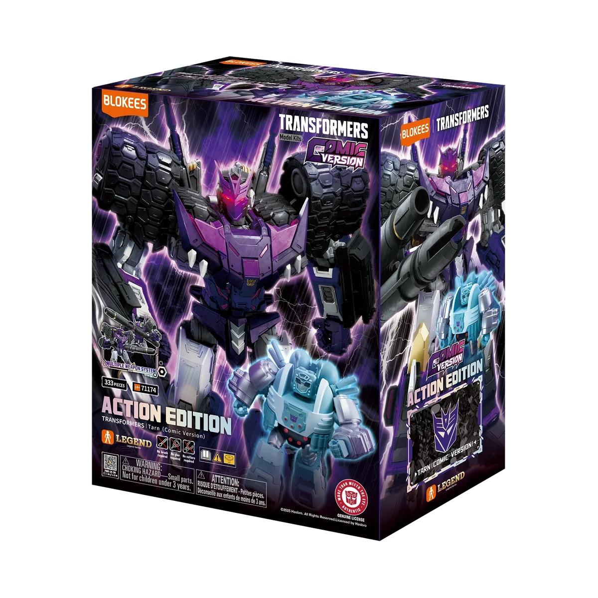 Blokees Transformers Action Edition 05 Tarn (Comic Version) product image 6, provided for visual reference and product