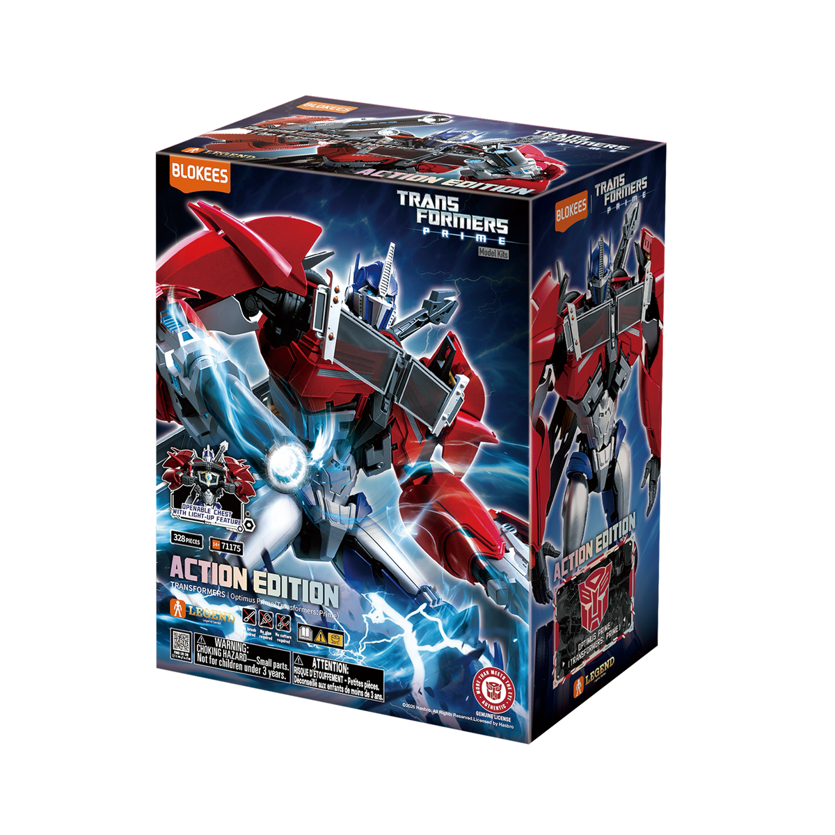 Blokees Transformers Action Edition 06 Optimus Prime (Transformers: Prime) product image 11, provided for visual reference